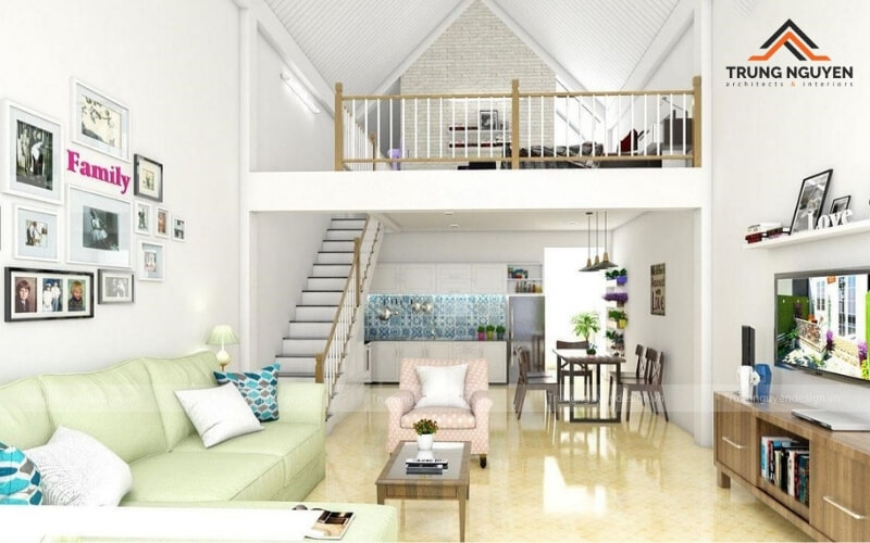 Chiều cao nhà gác lửng bao nhiêu là hợp lý? Các quy định cần nắm