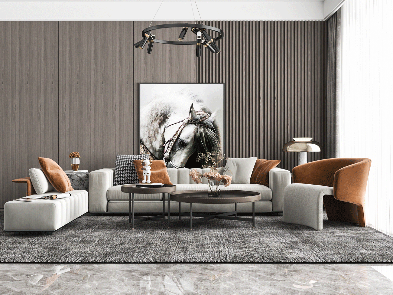 Mẫu thiết kế phòng khách đẹp, hiện đại được nhiều người ưa chuộng