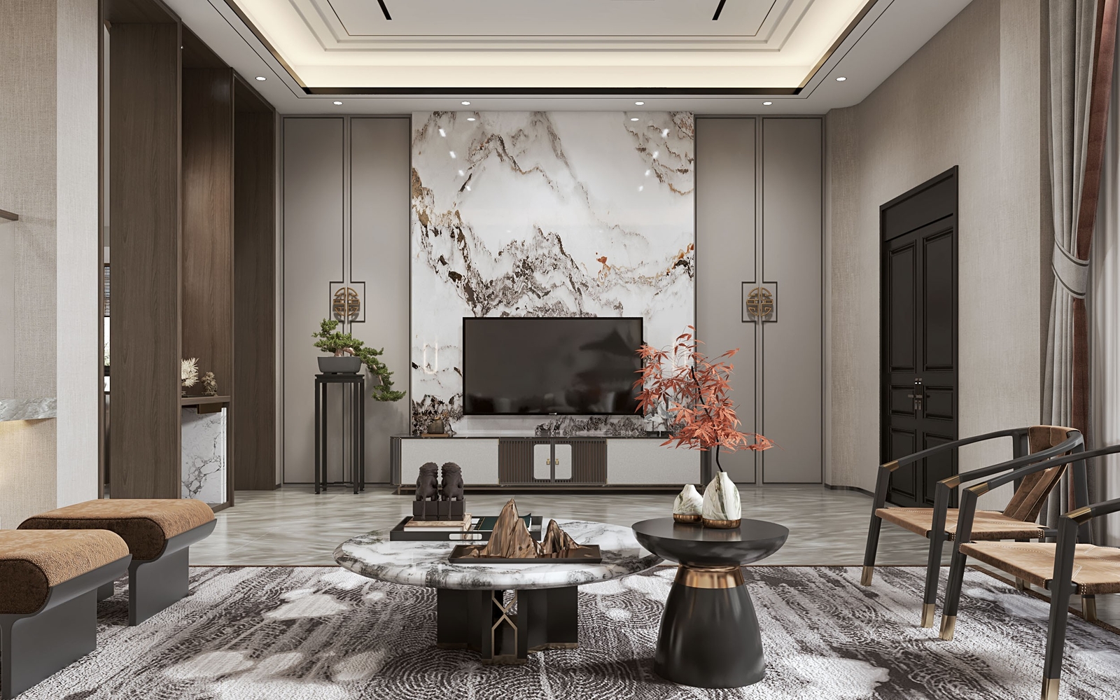 Phong cách thiết kế nội thất kiểu Trung Quốc - Vẻ đẹp sang trọng và tinh tế