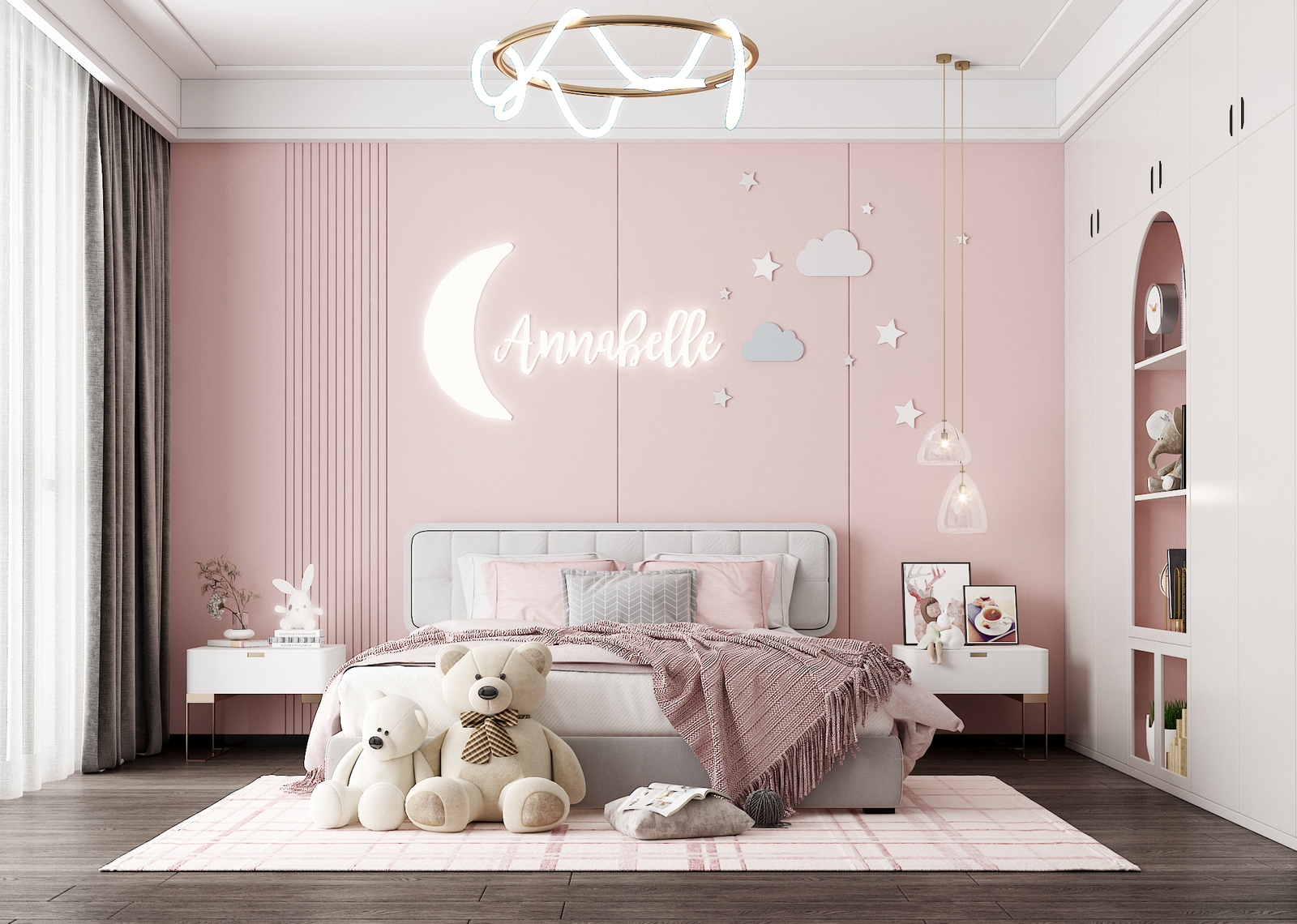 Sự phá cách trong thiết kế phòng ngủ cho bé yêu